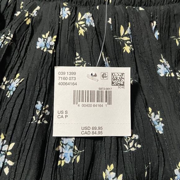 American Eagle Floral Open Back Corset Midi Dress - Picture 7 of 7